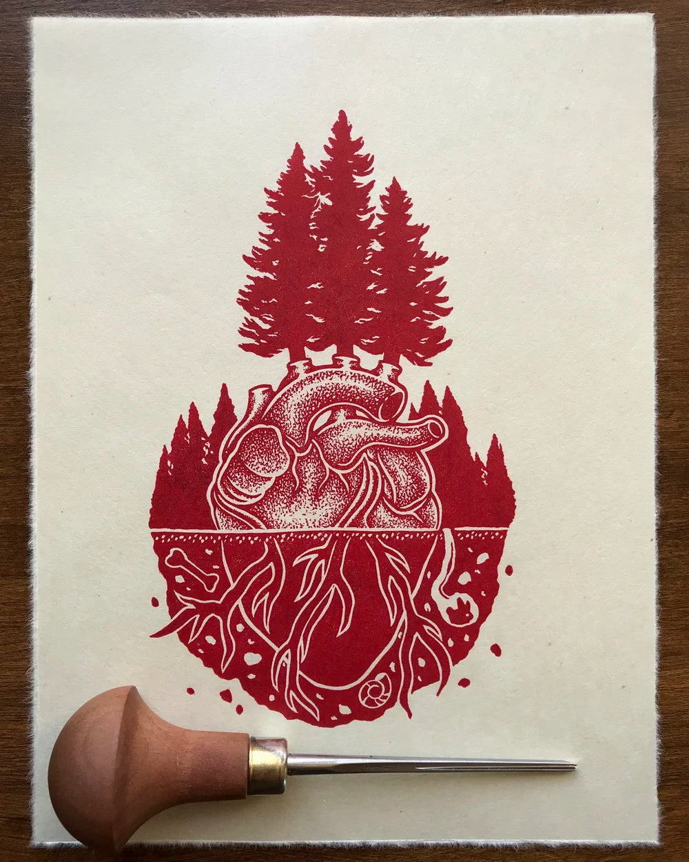 Linocut Prints by Jason Limberg
