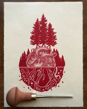 Linocut Prints by Jason Limberg