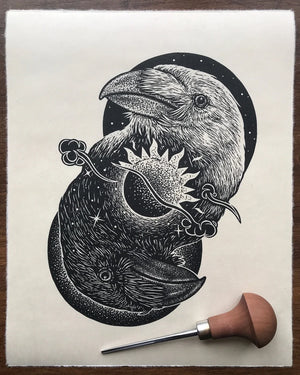 Linocut Prints by Jason Limberg