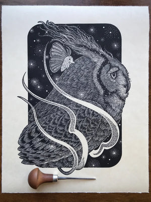 Linocut Prints by Jason Limberg