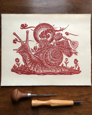 Linocut Prints by Jason Limberg