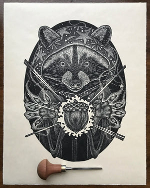 Linocut Prints by Jason Limberg