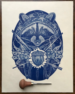 Linocut Prints by Jason Limberg