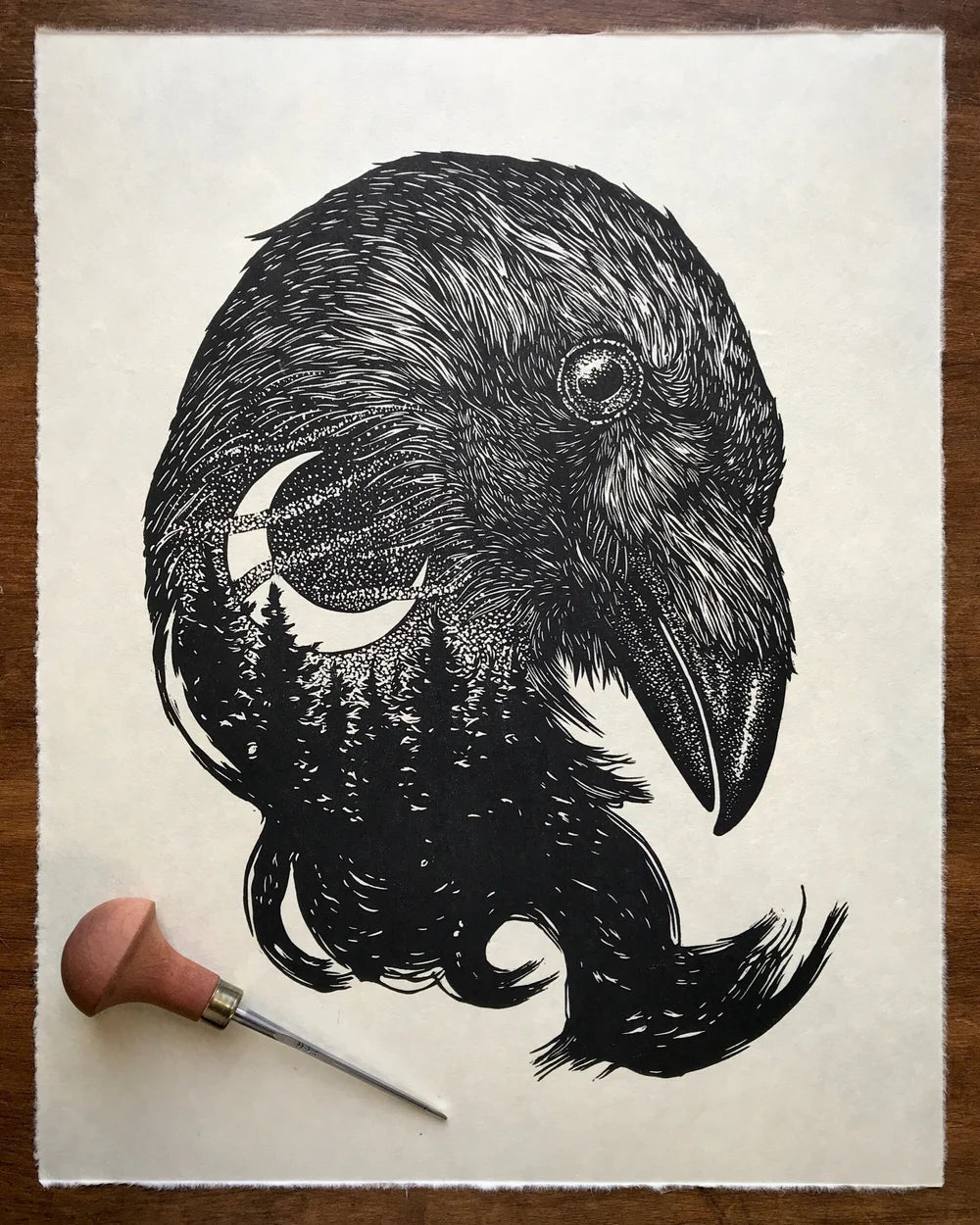 Linocut Prints by Jason Limberg