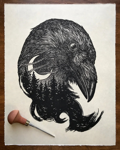 Linocut Prints by Jason Limberg