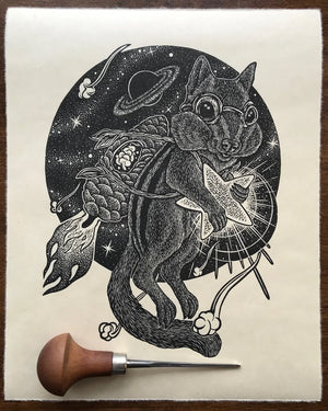 Linocut Prints by Jason Limberg