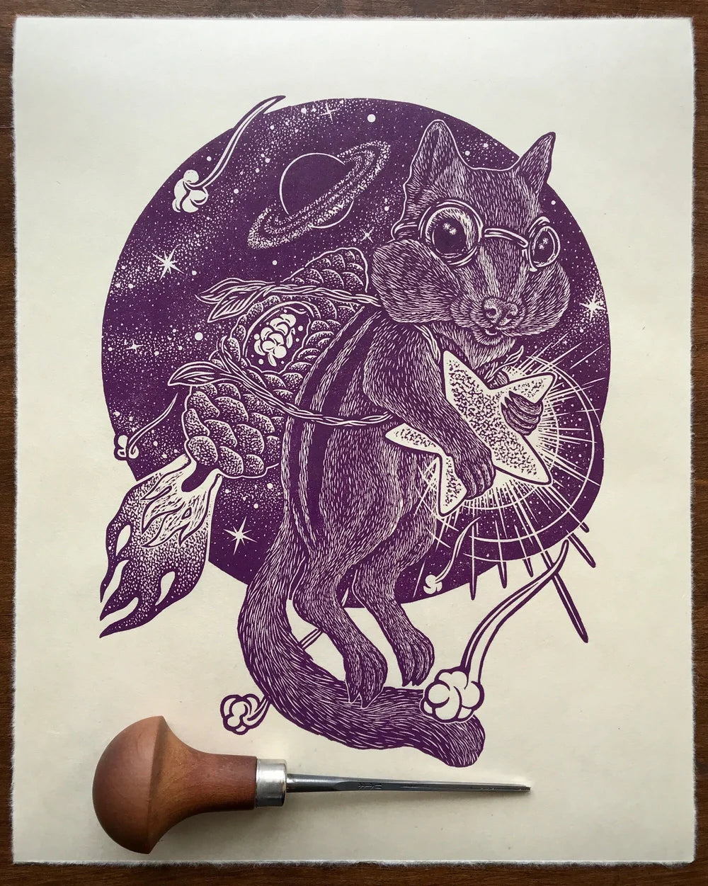 Linocut Prints by Jason Limberg