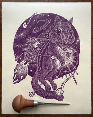Linocut Prints by Jason Limberg