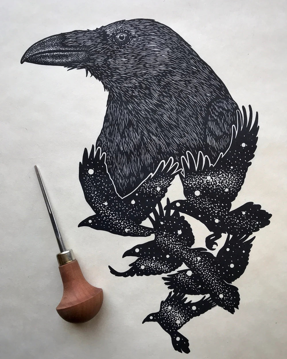 Linocut Prints by Jason Limberg