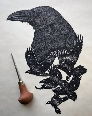 Linocut Prints by Jason Limberg