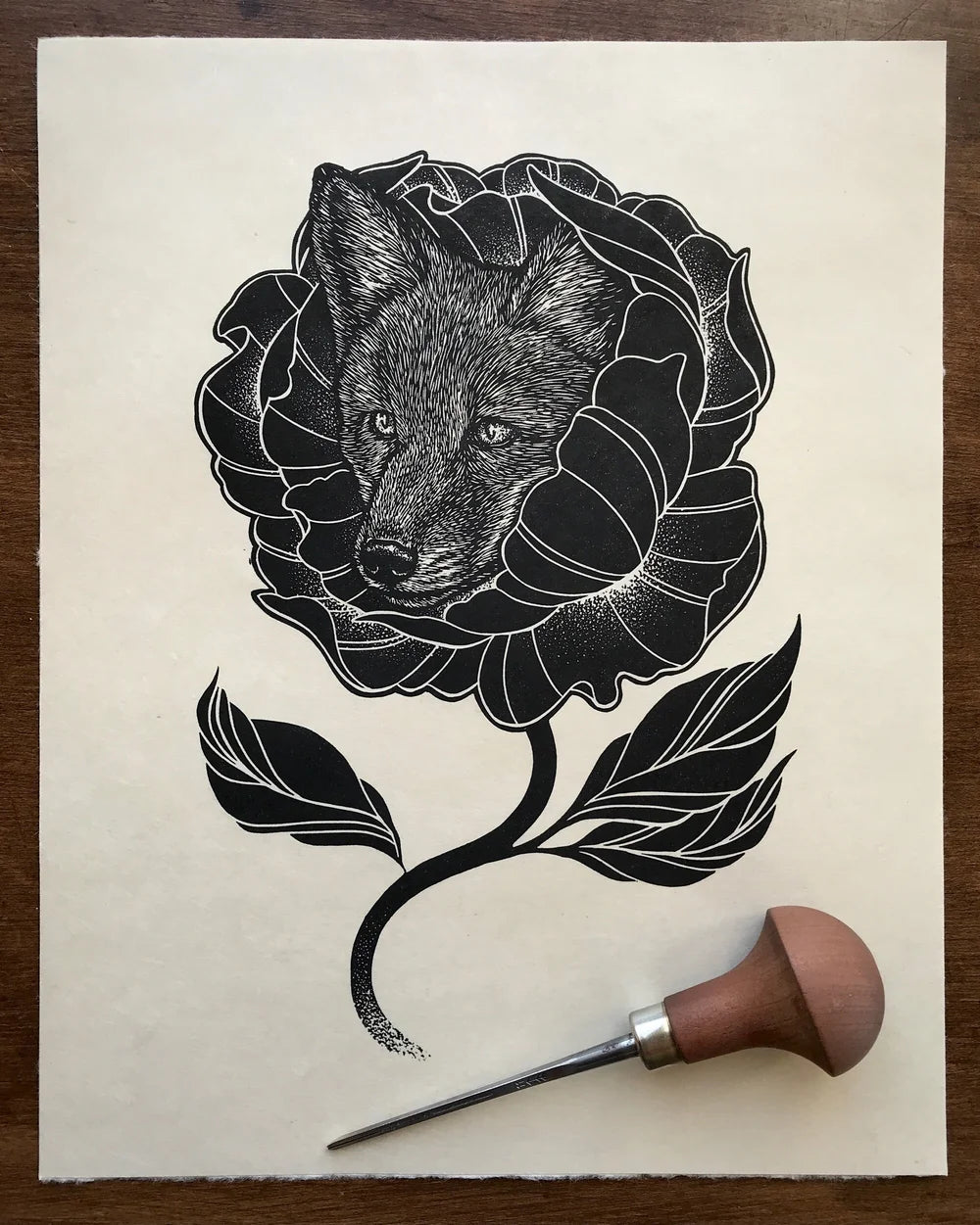 Linocut Prints by Jason Limberg