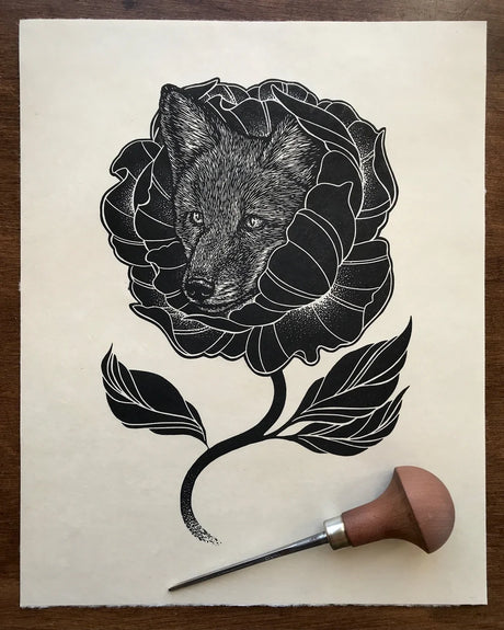 Linocut Prints by Jason Limberg