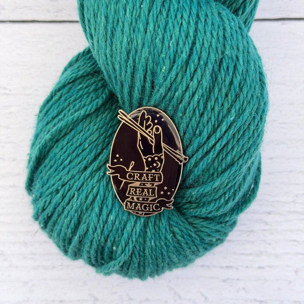 Craft Real Magic Enamel Pin