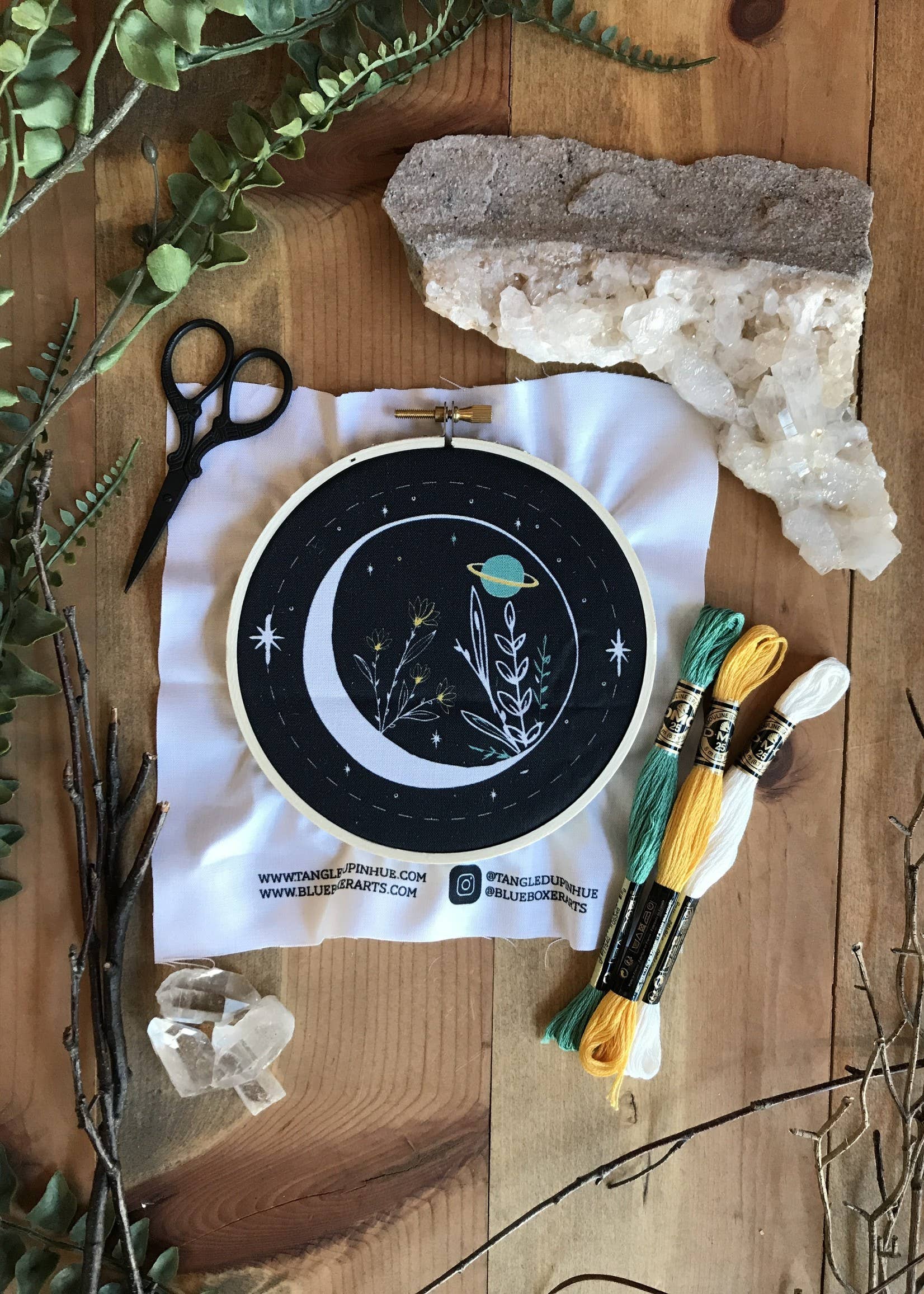 Celestial Garden Embroidery Kit