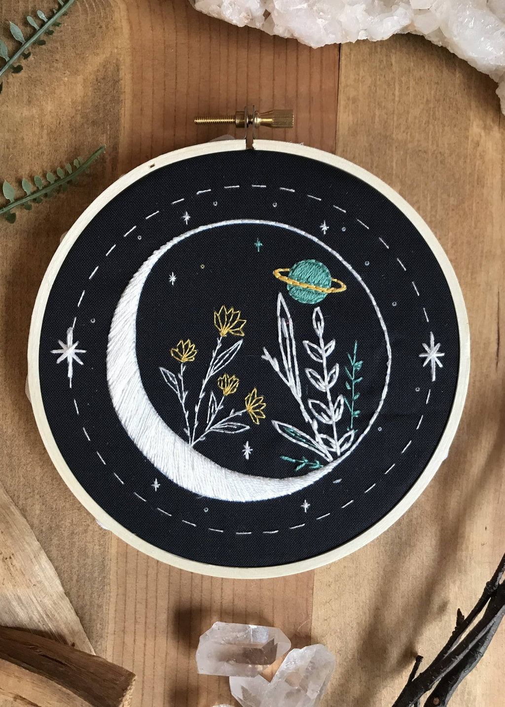 Celestial Garden Embroidery Kit