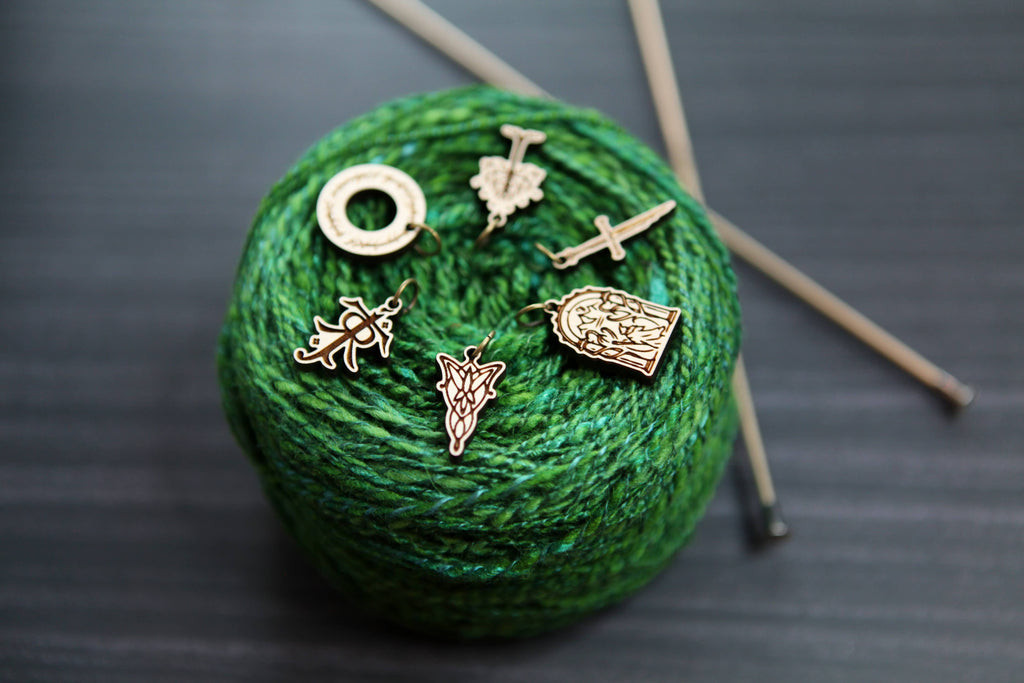 LOTR Tolkien Knitting Stitch Markers
