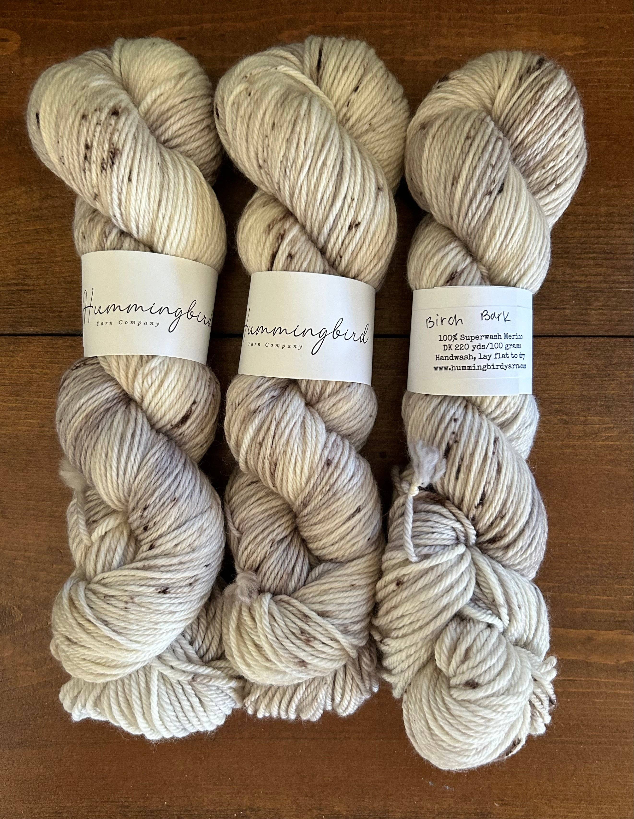 Birch Bark Hand-Dyed Yarn