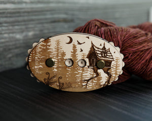 Baba Yaga Forest House Row Counter