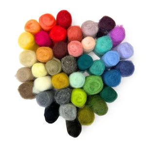Wool Roving Fiber Collection Kit
