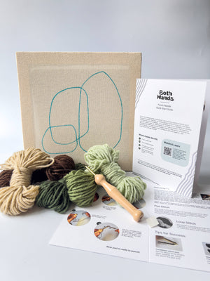 Pebbles III Punch Needle Kit