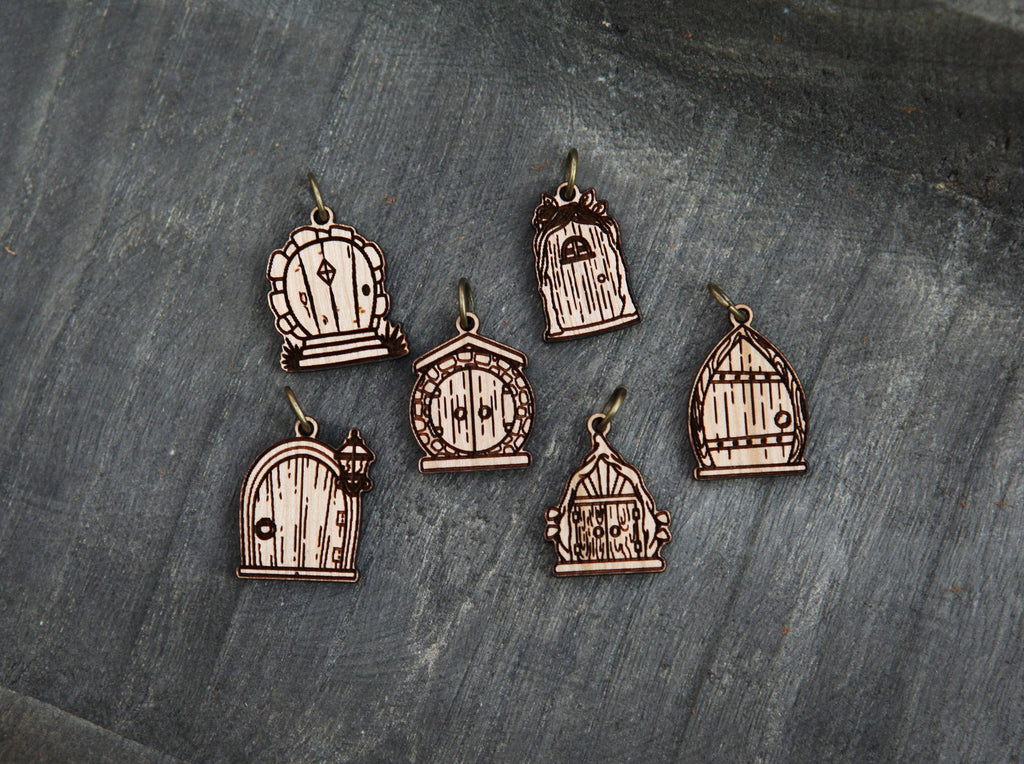 Fairy & Gnome Door Stitch Markers