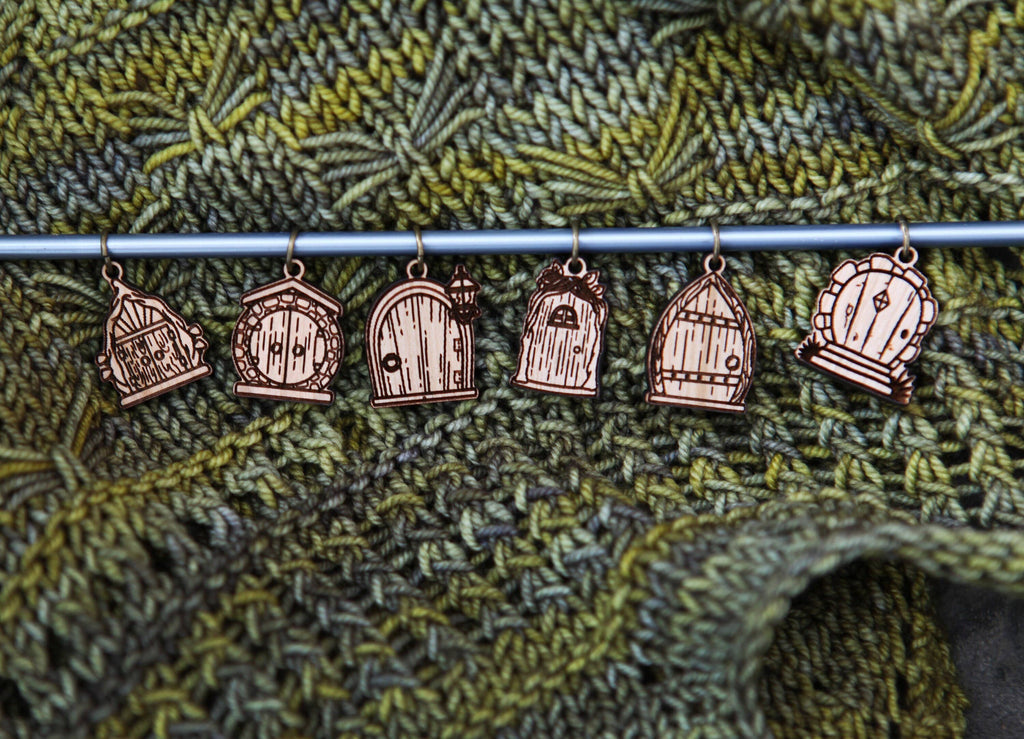 Fairy & Gnome Door Stitch Markers