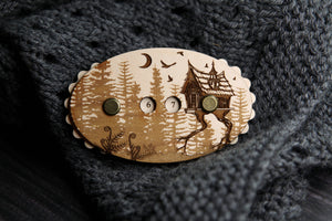 Baba Yaga Forest House Row Counter