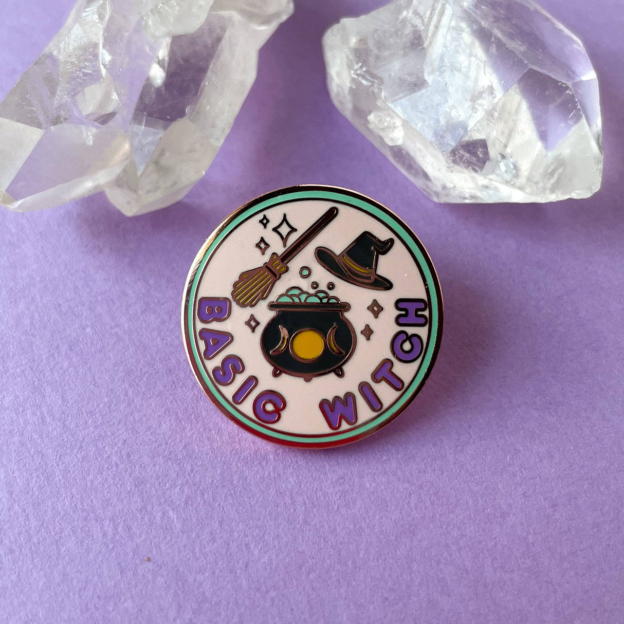Basic Witch Enamel Pin